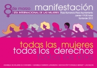 Convocatoria de la manifestaci&oacute;n 8 de marzo